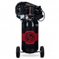 Chicago Pneumatic Reciprocating Air Compressor - 7.5 HP, 80 Gallon, 208-230 Volt, 1-Phase