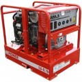Multiquip GA97HEA 9,700-Watt 16.6-Hp 120/240-Volt Brushless Gas Powered Generator
